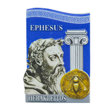 Efes Themed Myros Traditional Polyester Refrigerator Magnet - 6