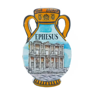 Efes Themed Myros Traditional Polyester Refrigerator Magnet - 3