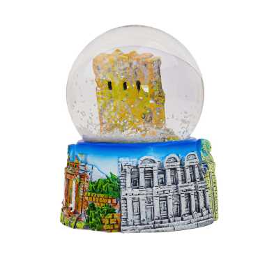 Efes Temalı Polyester Kar Küresi 65 mm - 5