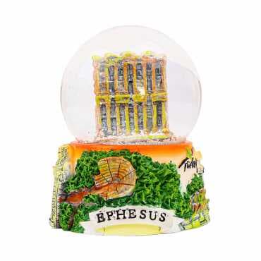 Efes Temalı Polyester Kar Küresi 65 mm - 4