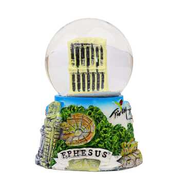 Efes Temalı Polyester Sulu Küre 45 mm - Myros