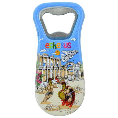 Toptan Efes Temalı Uv Baskılı Açacak Magnet 95x43 mm - 5