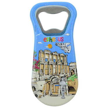 Toptan Efes Temalı Uv Baskılı Açacak Magnet 95x43 mm - 6