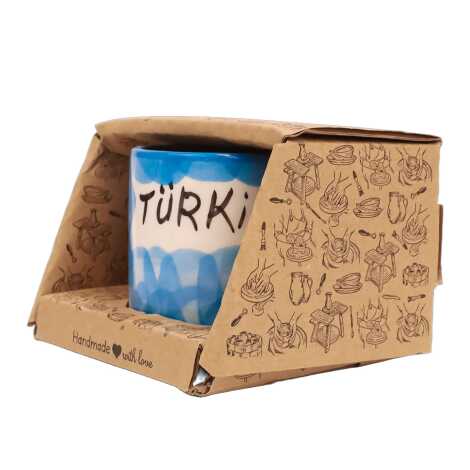 El İşi Seramik Küçük Kupa Kutulu - 6