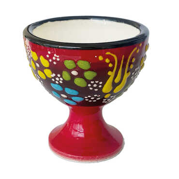 Embossed Ceramic Egg Holder - 2