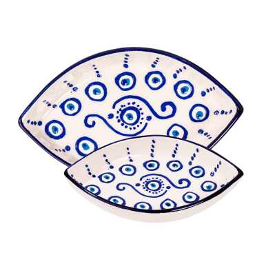 Embossed Evil Eye Snack Bowl - Myros