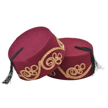 Myros - Embroidered Fez