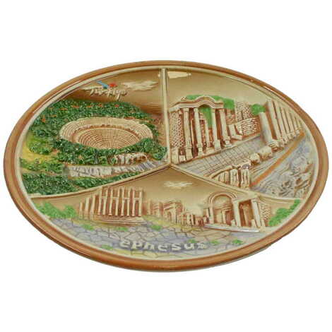 Ephesus Region Ceramic Plate 15 cm