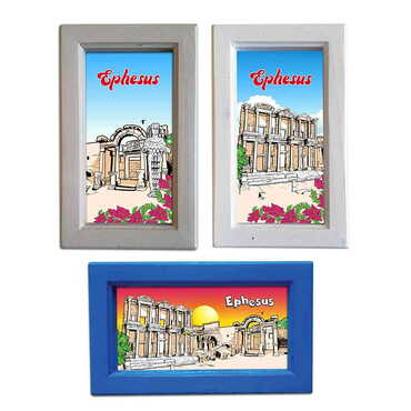 Myros - Ephesus Themed Medium Wooden Printed Frame 130x205 mm