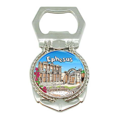 Ephesus Themed Metal Anchor Magnetic Opener 40x75 mm - 1