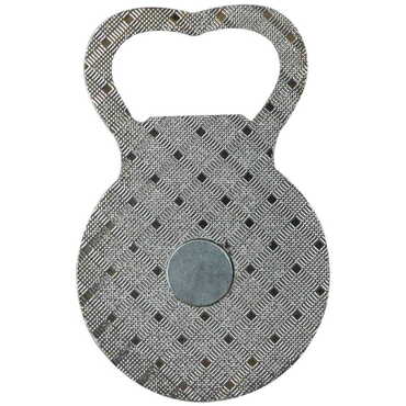 Ephesus Themed Metal Magnetic Small Round Opener 38x60 mm - 2