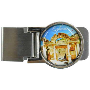 Myros - Ephesus Themed Metal Money Clip