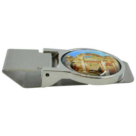 Ephesus Themed Metal Money Clip