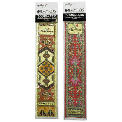 Ephesus Themed Woven Bookmark