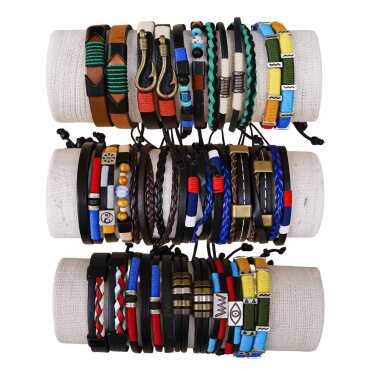 Men's Adjustable Bracelet - Standart - 5