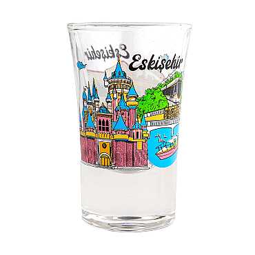 Eskişehir Temalı Baskılı Shot Bardak 45x70 mm - Myros