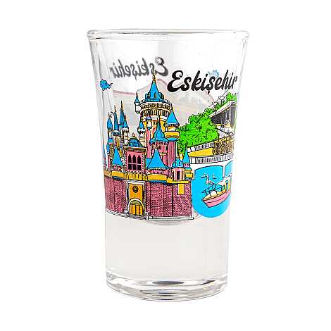 Eskişehir Temalı Baskılı Shot Bardak 45x70 mm - 1