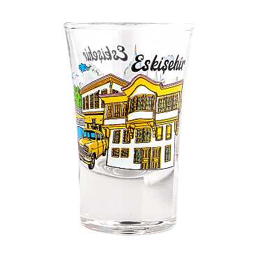 Eskişehir Temalı Baskılı Shot Bardak 45x70 mm - 2