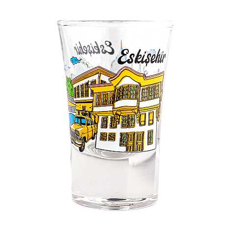 Eskişehir Temalı Baskılı Shot Bardak 45x70 mm - 2