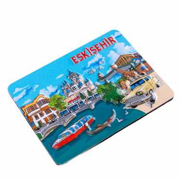 Eskişehir Temalı Kabartma Pvc Magnet 70*90 Mm - 3