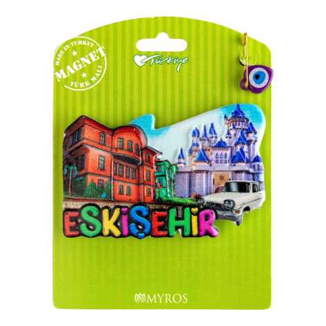 Eskişehir Temalı Kartonetli Uv Polyester Magnet - 3