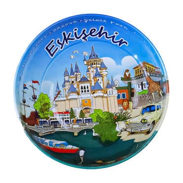 Eskişehir Themed Metal Bowl 115 mm - Standart - 2