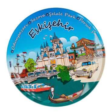 Eskişehir Themed Metal Trivet