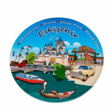Eskişehir Themed Metal Trivet - Standart - 2
