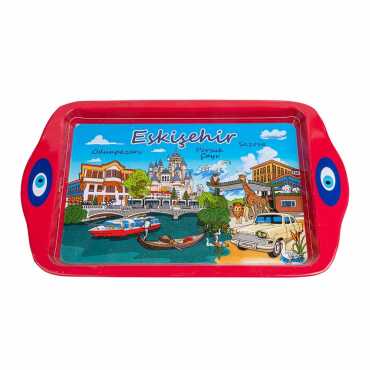 Eskişehir Temalı Mini Tepsi Çift Yön Baskılı - 2