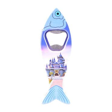 Eskisehir Themed Customised UV Printed Fish Shape Printed Plastic Base Bottle Opener 42x130 mm - 6