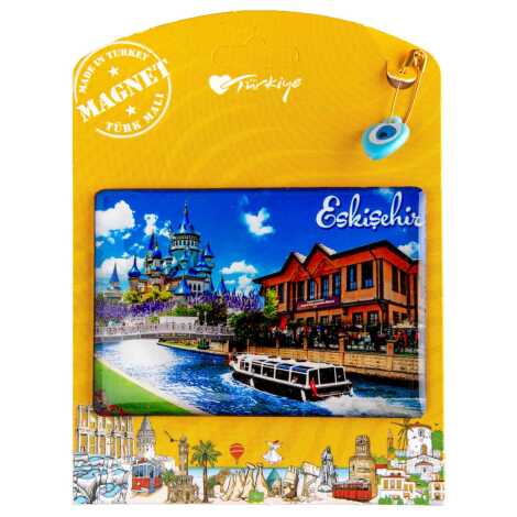 Eskişehir Temalı Myros Kartonetli Magnet - 1