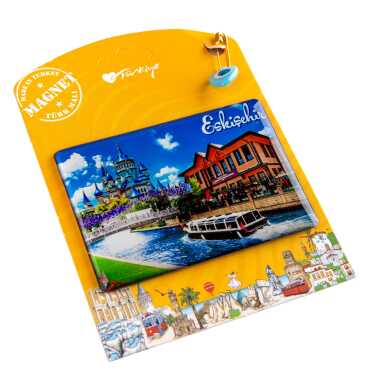 Eskişehir Temalı Myros Kartonetli Magnet - 5