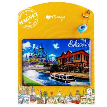 Eskişehir Temalı Myros Kartonetli Magnet - 3