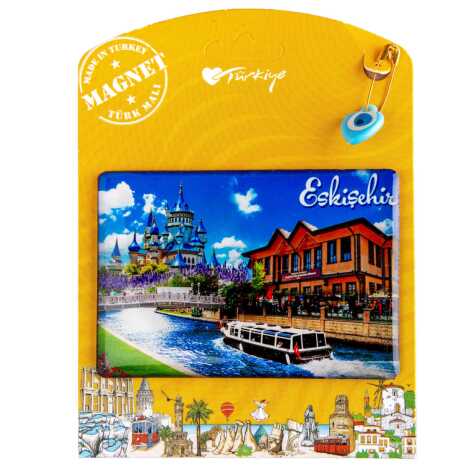 Eskişehir Temalı Myros Kartonetli Magnet - 3