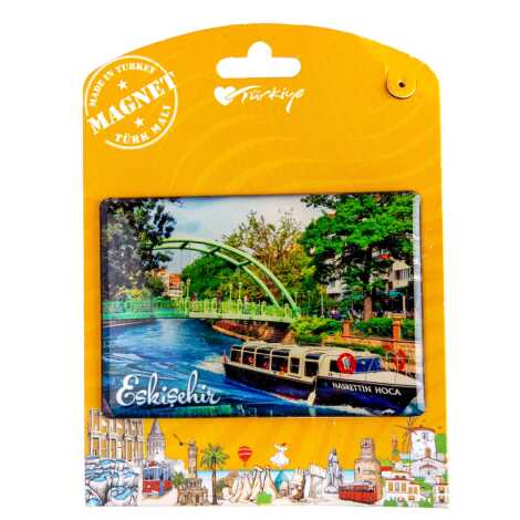Eskişehir Temalı Myros Kartonetli Magnet - 4