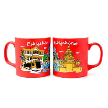 Eskisehir Themed Customised Serigraphy Printed Ceramic Mug 82x90 mm - 13