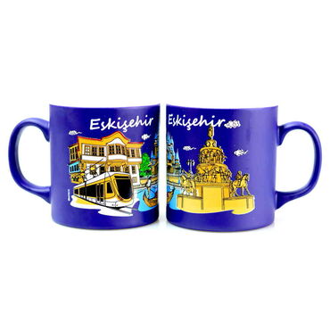 Eskisehir Themed Customised Serigraphy Printed Ceramic Mug 82x90 mm - 11