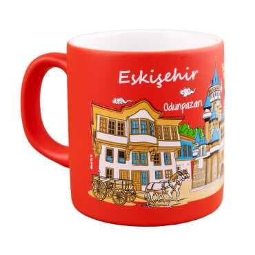 Eskisehir Themed Customised Serigraphy Printed Ceramic Mug 82x90 mm - 5