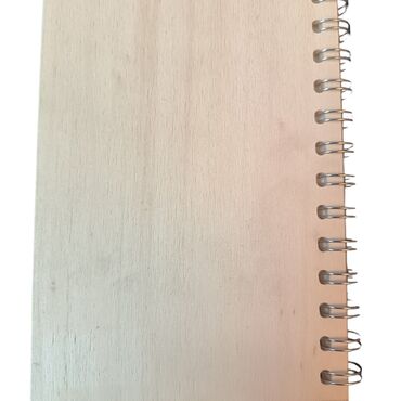 Eskisehir Themed Custom Printed Wood Cover Notebook 120x170 mm - Thumbnail