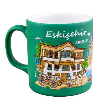 Eskisehir Themed Customised Serigraphy Printed Ceramic Mug 82x90 mm - 9