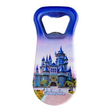 Eskisehir Themed Customised Uv Printed Plastic Base Plastic Base Bottle Opener 95x43 mm - 5