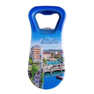 Eskisehir Themed Customised Uv Printed Plastic Base Plastic Base Bottle Opener 95x43 mm - 6