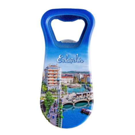 Eskisehir Themed Customised Uv Printed Plastic Base Plastic Base Bottle Opener 95x43 mm - 6