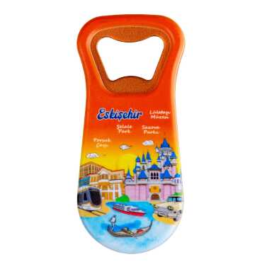 Eskisehir Themed Customised Uv Printed Plastic Base Plastic Base Bottle Opener 95x43 mm - 10