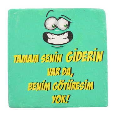 Toptan Esprili Temalı Taş Gider Kapağı 100x100 mm