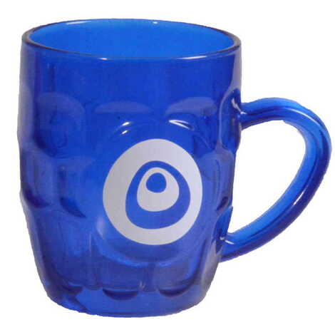 Evil Eye Themed Glass Mug