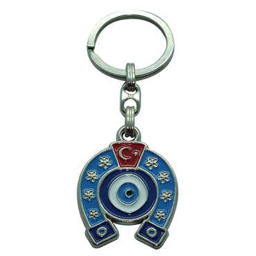 Myros - Evil Eye Themed Metal Customised Enamel Keychain