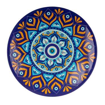 Evil Eye Themed Metal Trivet - 3
