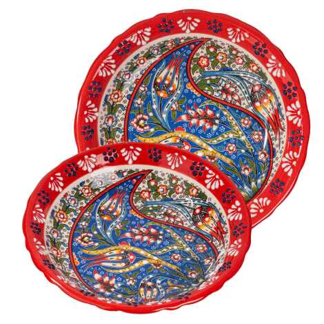 Exclusive Embossed 17 Cm Dinner Plate 170x38 Mm - 4