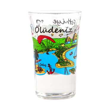 Fethiye Bölgesi Temalı Baskılı Shot Bardak 45x70 mm - 5